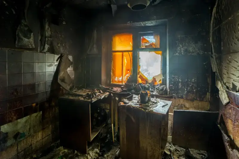 Fire Damage Cleanup professionals at work in San Diego near 92102